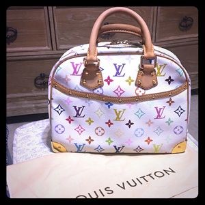 Authentic LOUIS VUITTON Trouville Multicolor.